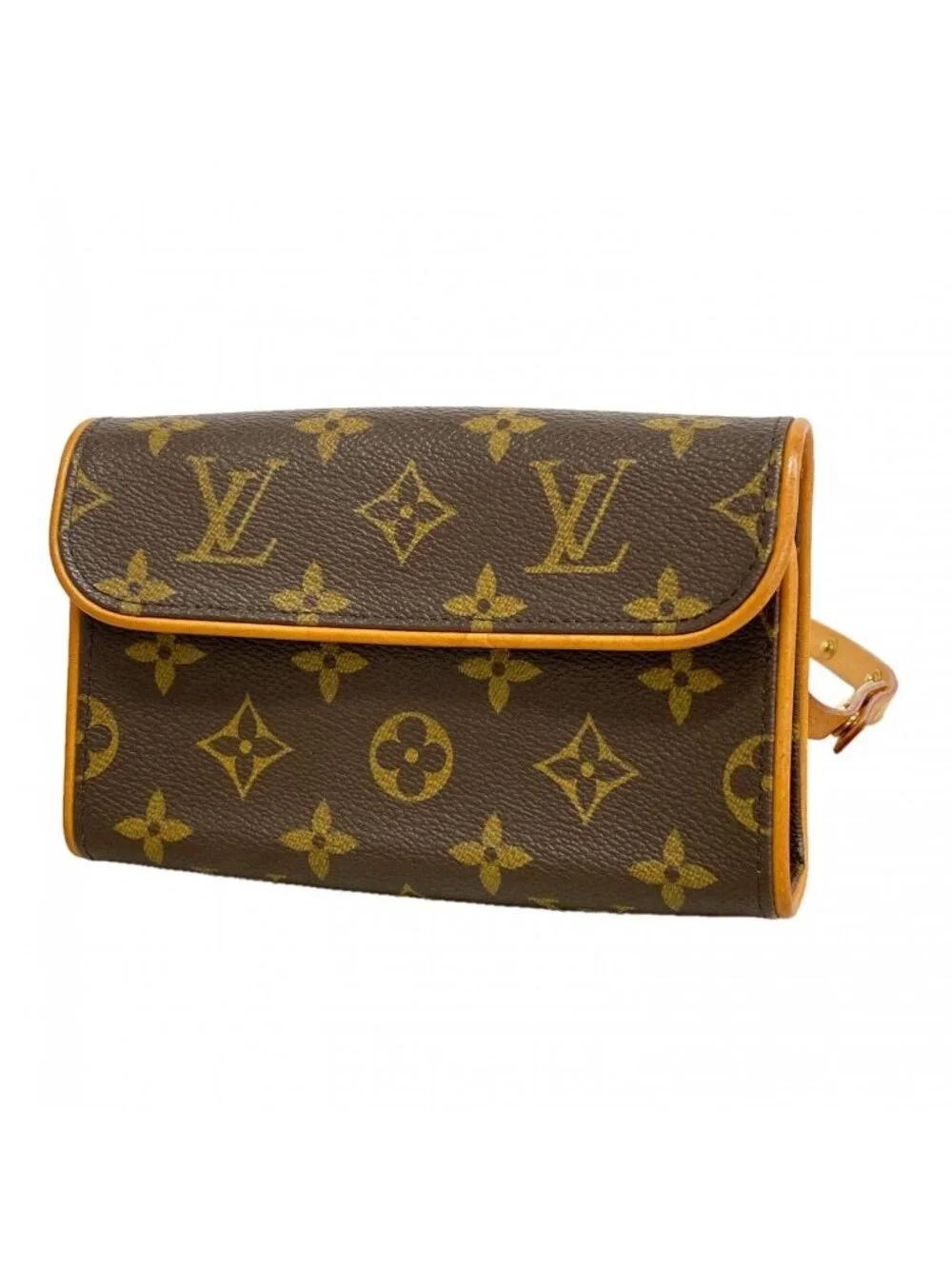 Louis Vuitton Waist Bag Monogram Pochette Florentine Brown
